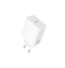 Зарядний пристрій BOROFONE BA109A USB-C PD40W white (6941991126888)