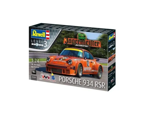 Збірна модель Revell набір До 50 річниці автомобіль Porsche 934 RSR, рівень 3, 1:24 (RVL-05669)