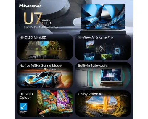 Телевізор Hisense 100U7SE