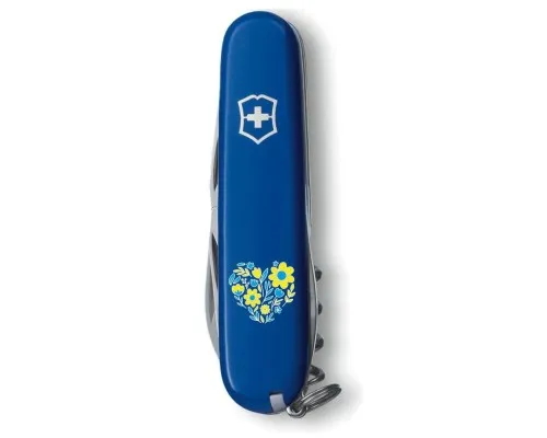 Ніж Victorinox Spartan Ukraine 91 мм Квіткове серце (1.3603.2_T1246u)