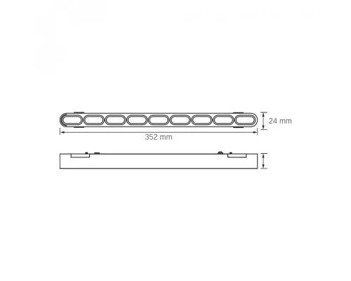 Світильник Videx LD19B 18W 4000K 48V Black (VL-TRMS-LD19B)