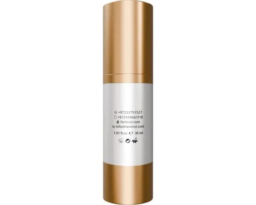 Сироватка для обличчя Famirel Anti-Aging Serum Живильна антивікова з гіалуроновою кислотою та колагеном 30 мл (7290114085281)
