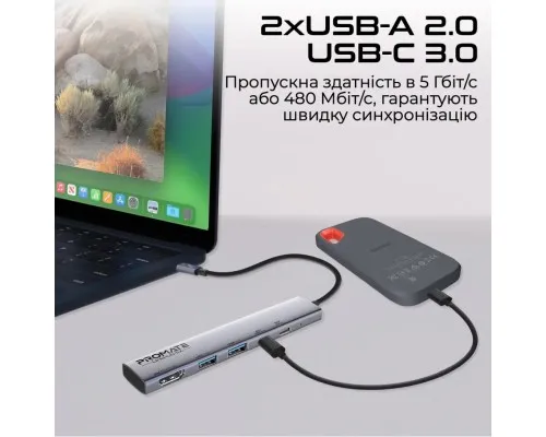 Концентратор Promate USB Hub 5 ports linkhub-5x (linkhub-5x)