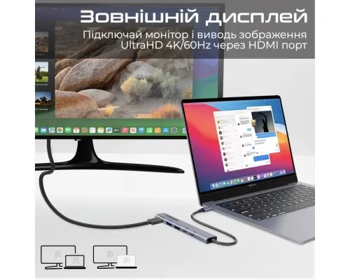Концентратор Promate USB Hub 5 ports linkhub-5x (linkhub-5x)