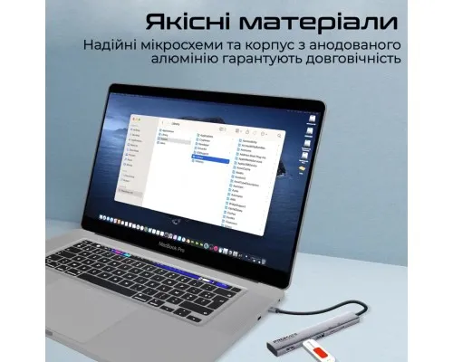 Концентратор Promate USB Hub 5 ports linkhub-5x (linkhub-5x)