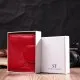 Гаманець ST Leather З натуральної шкіри Червоний (22453)