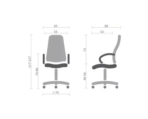 Офісне крісло Special4You Neocomfort black (E7511)