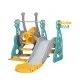 Ігровий майданчик Mealux Ariel (KD-B252 Yellow/Blue/Grey)