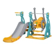 Ігровий майданчик Mealux Ariel (KD-B252 Yellow/Blue/Grey)