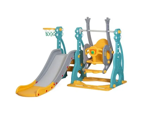 Ігровий майданчик Mealux Ariel (KD-B252 Yellow/Blue/Grey)