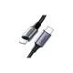 Дата кабель USB-C to Lightning 1.0m 3A 60W US304 black Ugreen (60759)