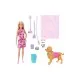 Лялька Barbie Прогулянка з песиком (JJB46)