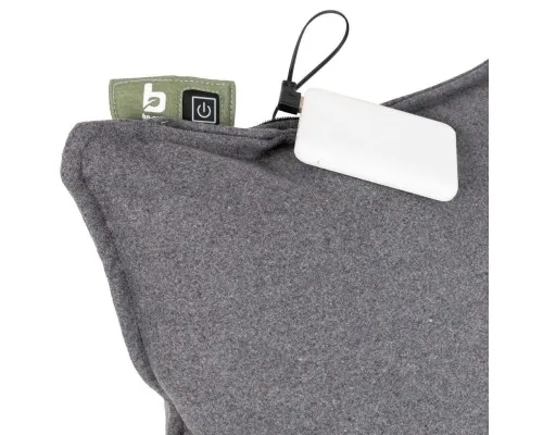 Туристична подушка Bo-Camp з підігрівом Skudde USB Powerbank Grey (1849355) (DAS303864)