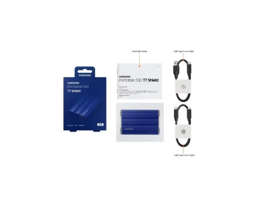 Накопичувач SSD USB 3.2 2TB T7 Shield Samsung (MU-PE2T0R/EU)