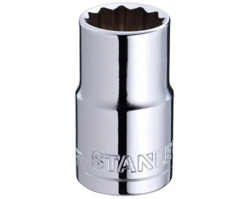 Головка торцева Stanley 1/2" х 18мм, з дванадцятигранним профілем, метрична (4-88-790)