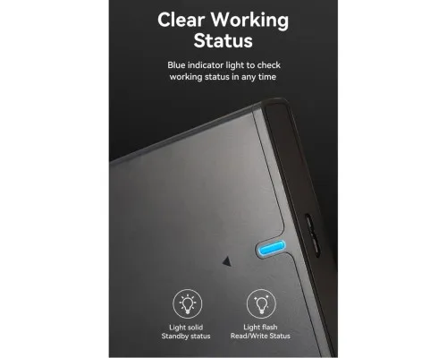Кишеня зовнішня VENTION 2.5" HDD/SSD USB 3.0 Micro-B Black (KPAB0)
