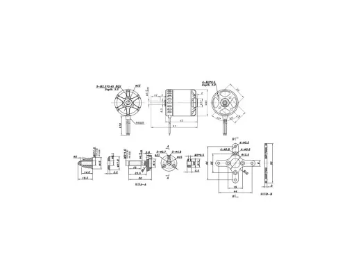 Двигун для дрона SunnySky X2820 V3 570KV (X2820-570KV)