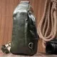 Сумка Vintage Через плече з екошкіри Зелена (22791)