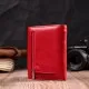 Гаманець ST Leather З натуральної шкіри Червоний (19493)
