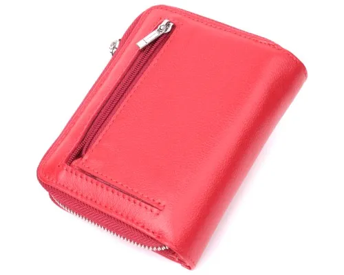 Гаманець ST Leather З натуральної шкіри Червоний (22552)