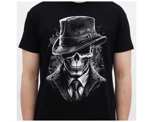 Футболка Sol's Imperial Gentlemen's skull насичений чорний S (11500309/395S)