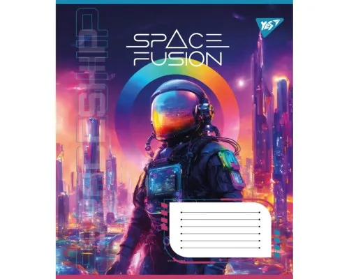 Зошит Yes Space fusion А5 48 аркушів лінія (767132)