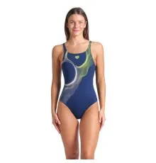 Купальник Arena Ripples Swimsuit U Back B 009500-780 синій 38 (3468337554479)