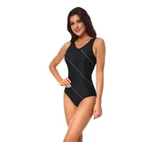 Купальник Aqua Speed Sophie 441-01 чорний, зелений 40 (5908217624482)