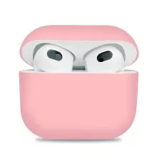 Чохол для навушників Armorstandart Ultrathin Silicone Case для Apple AirPods 3 Pink (ARM60288)