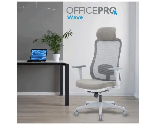 Офісне крісло OfficePro Wave OC599-G-G-G (OC599-G-G-G)