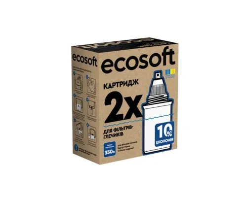 Картридж для фільтра глечика Ecosoft Бар''єр 2 шт (CRVK2BARECO)