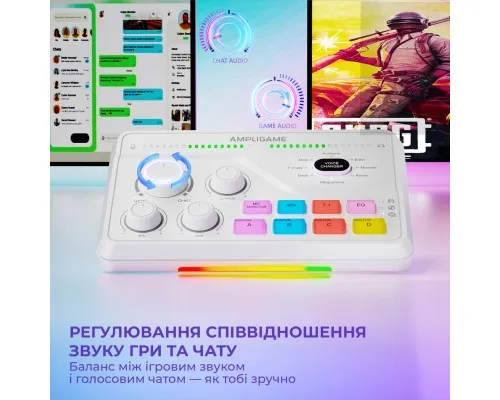 Мікшерний пульт Fifine SC8W White (SC8W)