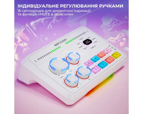 Мікшерний пульт Fifine SC8W White (SC8W)