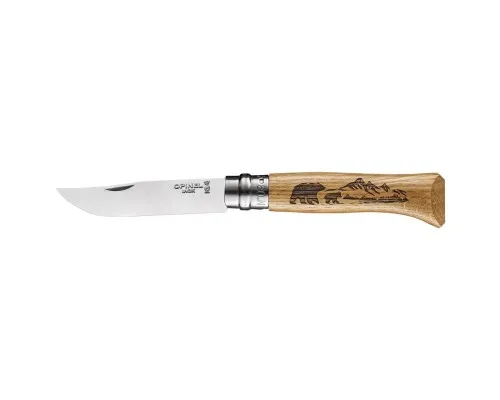 Ніж Opinel 8 Animalia America Bear (002628)
