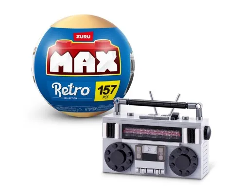 Конструктор Max в капсулі Retro S1 – Касетний магнітофон (83185DGQ8)