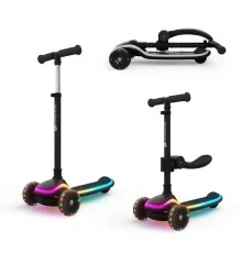 Самокат Kinderkraft 2-в-1 Raket Up Black (KRRAUP00BLK0000) (5902533930029)