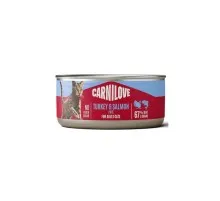Паштет для котів Carnilove Turkey & Salmon 100 г (8595602582891)