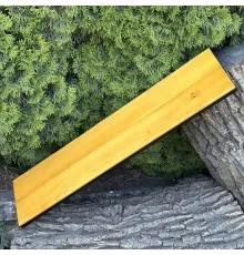 Полиця для мангалу Metalzavod Прометей на 9 шампурів, передня, світле дерево (STL-MDR9-LT)