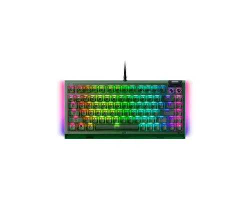 Клавіатура Razer BlackWidow V4 75% USB UA Phantom Green (RZ03-05003300-R3M1)