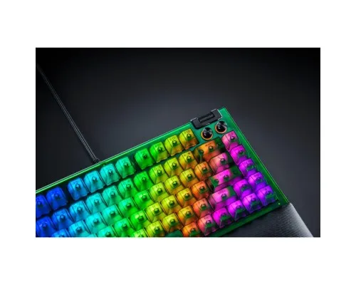 Клавіатура Razer BlackWidow V4 75% USB UA Phantom Green (RZ03-05003300-R3M1)