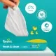 Дитячі вологі серветки Pampers Fresh Clean Baby Wipes 4 х 80 шт (320 шт) (8001841078052)