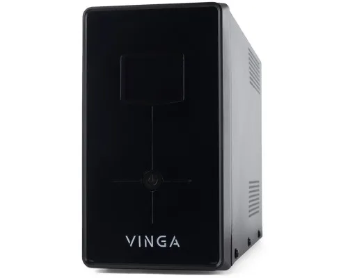 Пристрій безперебійного живлення Vinga LCD 2000VA metall case (VPC-2000M)