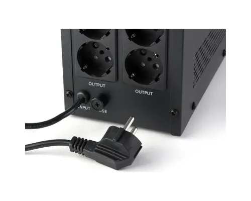 Пристрій безперебійного живлення Vinga LCD 2000VA metall case (VPC-2000M)