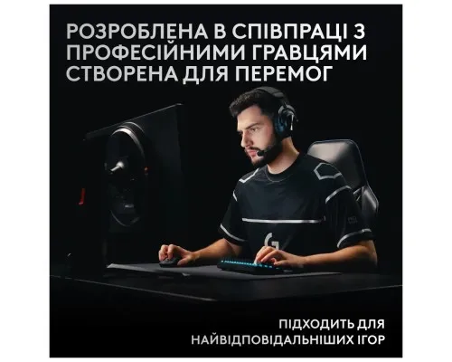 Клавіатура Logitech G Pro X 60 Lightspeed GX Tactile Wireless/Bluetooth UA White (920-011930)