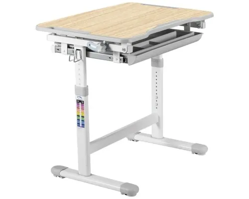 Парта зі стільцем FunDesk Piccolino III Grey-w