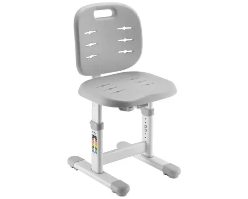 Парта зі стільцем FunDesk Piccolino III Grey-w