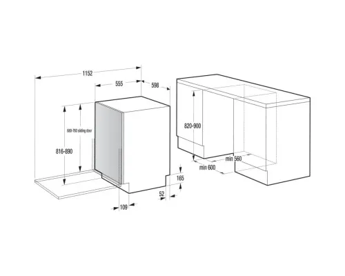 Посудомийна машина Gorenje GV673A65