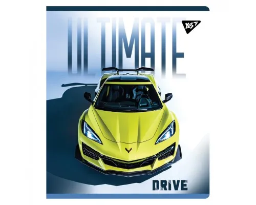 Зошит Yes Ultimate drive А5 12 аркушів клітинка (767498)