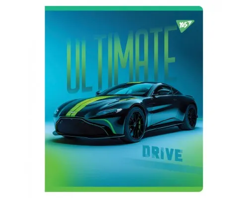 Зошит Yes Ultimate drive А5 12 аркушів клітинка (767498)