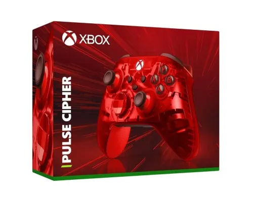 Геймпад Microsoft Wireless Controller Pulse Cipher Red (QAU-00165)